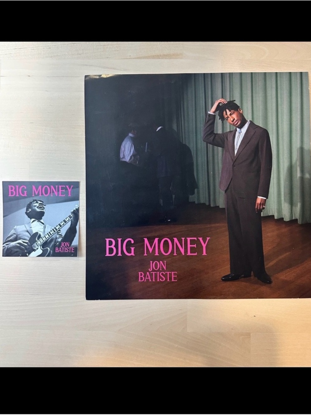 Jon Batiste "Big Money" 12”/12” and 4”/4” promo art posters
